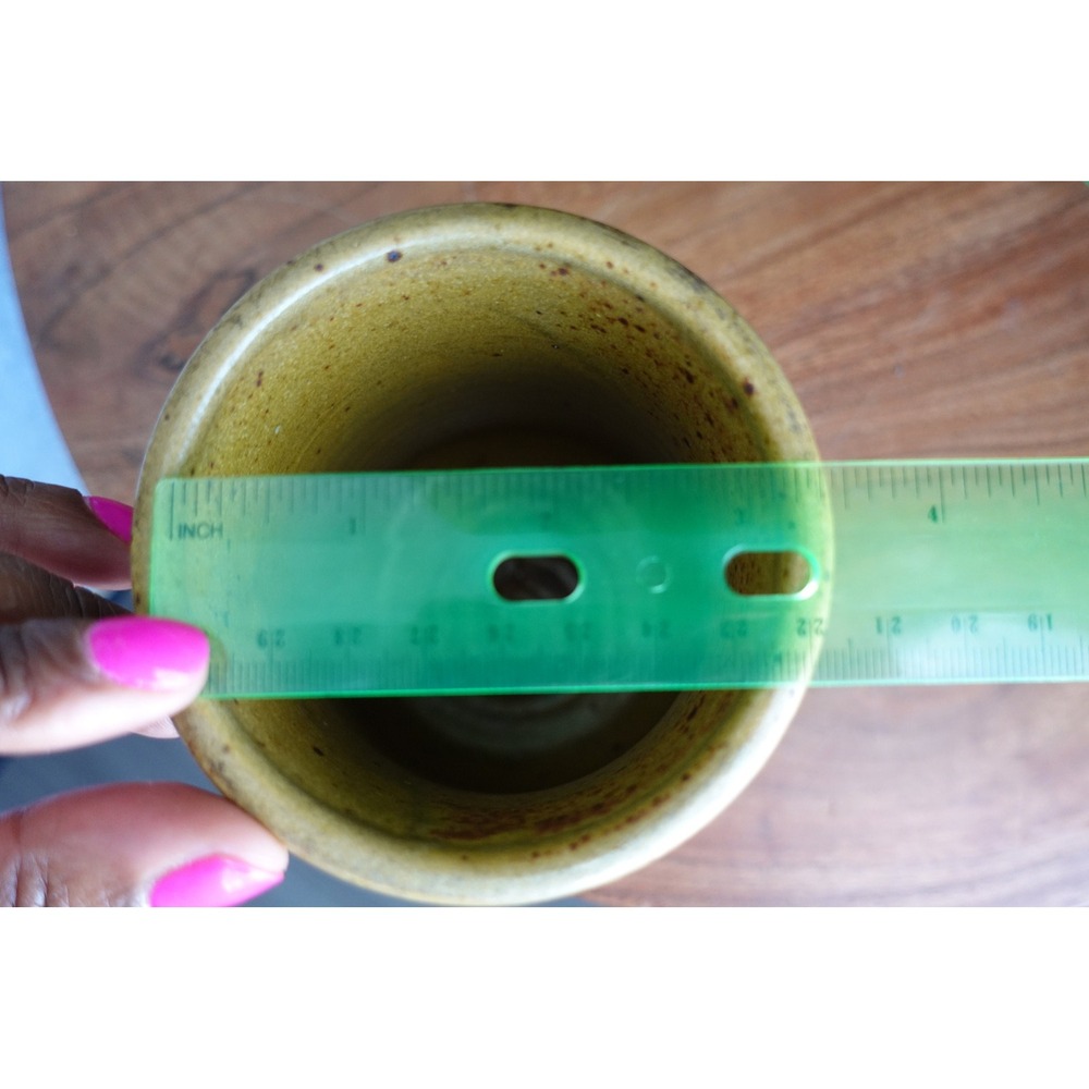 Handmade Pottery Utensil Holder‎ Ceramic Spoons Crock Kitchen Decor - Picture 5 of 8
